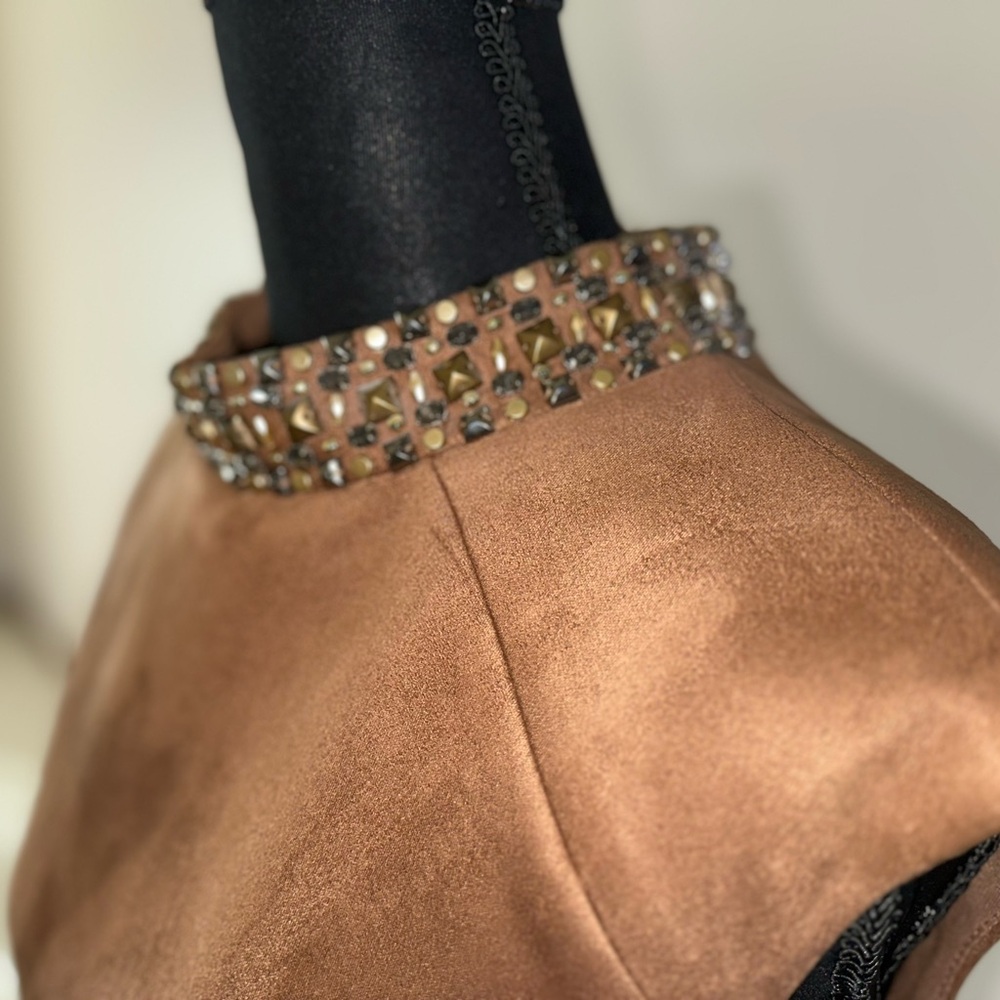 Vince Camuto Faux Suede Dress NWOT
